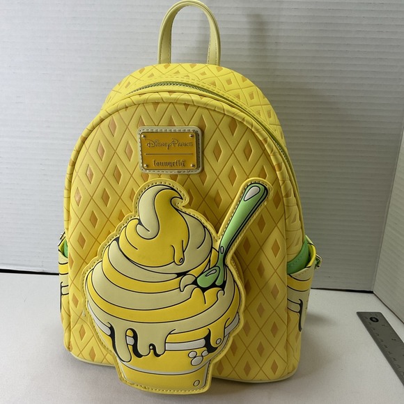 Loungefly Handbags - Loungefly Disney Parks Eats 2024 Pineapple Swirl Dole Whip Backpack Bag